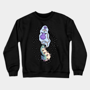 Alice in Wonderland Hookah Caterpillar Crewneck Sweatshirt